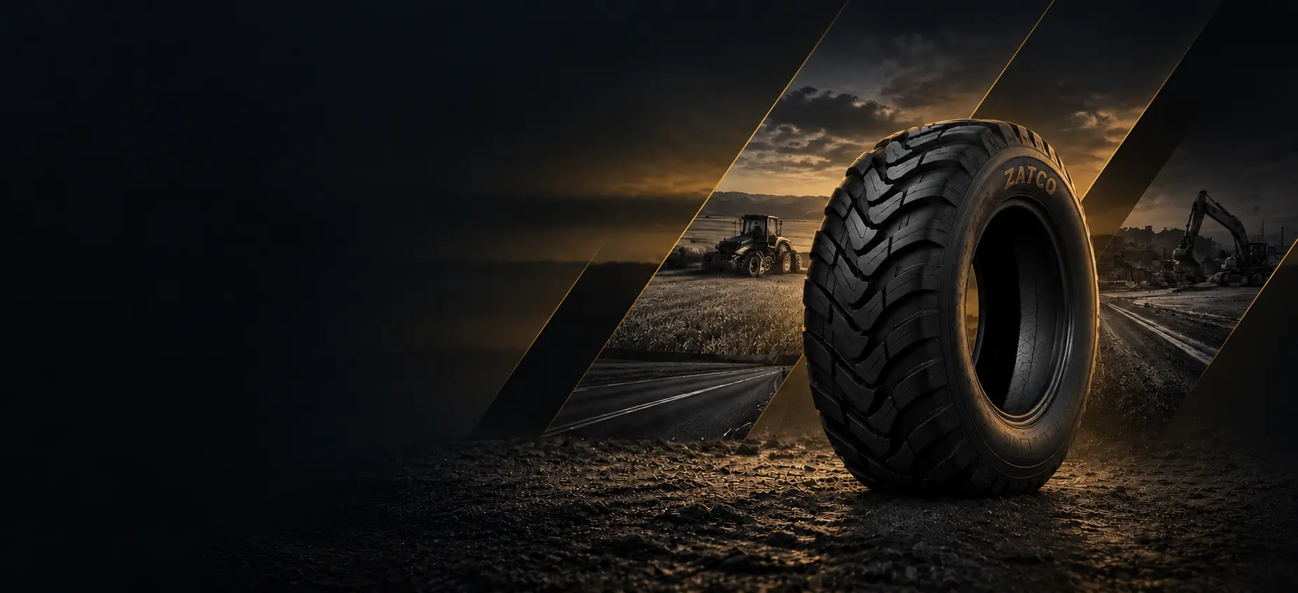Zatco tyre built for fields, roads and businesses